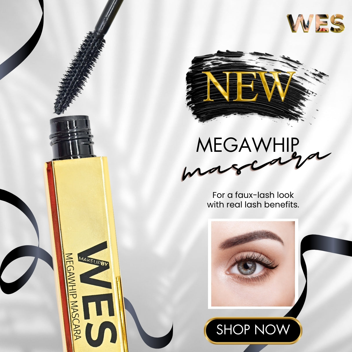 MBW Mega Whip Mascara - 24K Edition